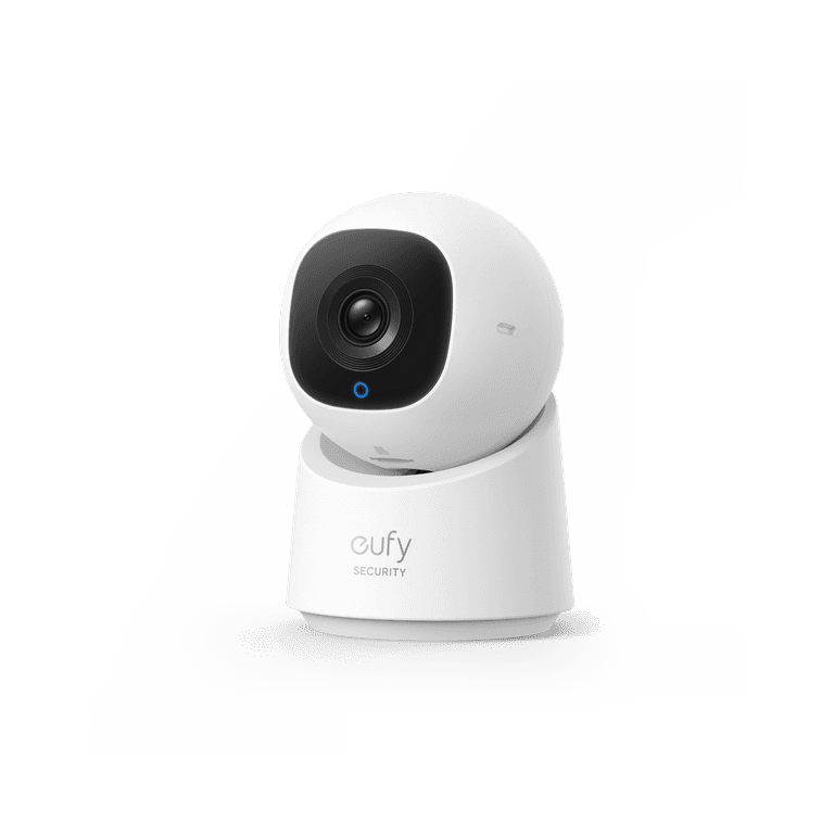 Camera Eufy C220 — góc nghiêng 3/4, body trắng