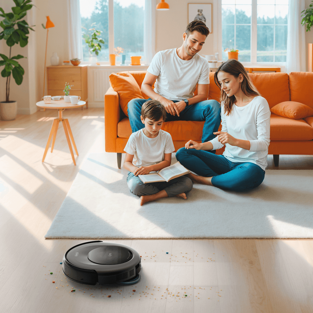 Trạm Omni All-in-One: tự hút bụi, giặt giẻ, sấy khô, cấp nước