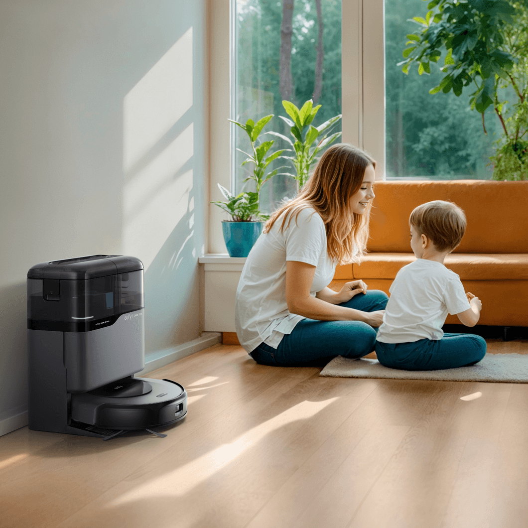 Lực hút 7.000Pa - chổi cuốn + chổi rìa