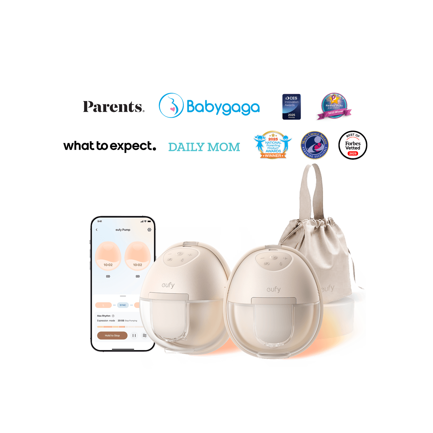 Máy hút sữa Eufy S1 Wearable HeatFlow